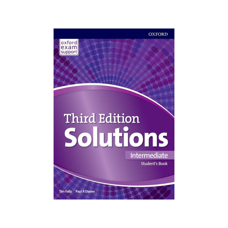 Solutions, Intermediate, učbenik + Online, 3.izdaja