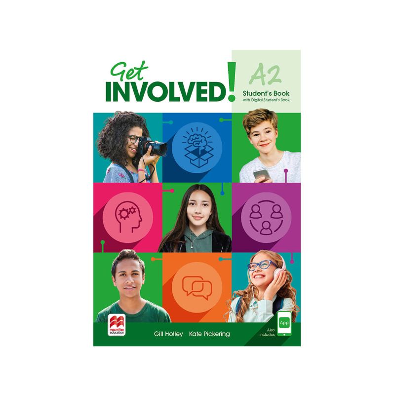 Get Involved! A2, učbenik s kodo
