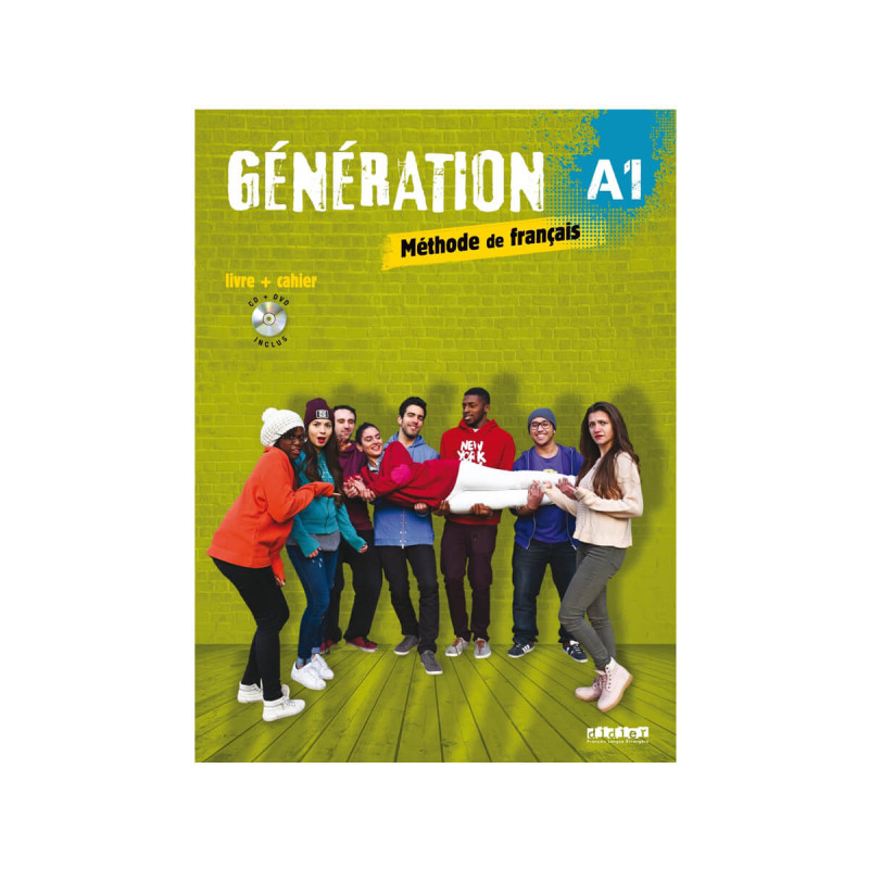 Generation A1, delovni učbenik s CD-jem in DVD-jem