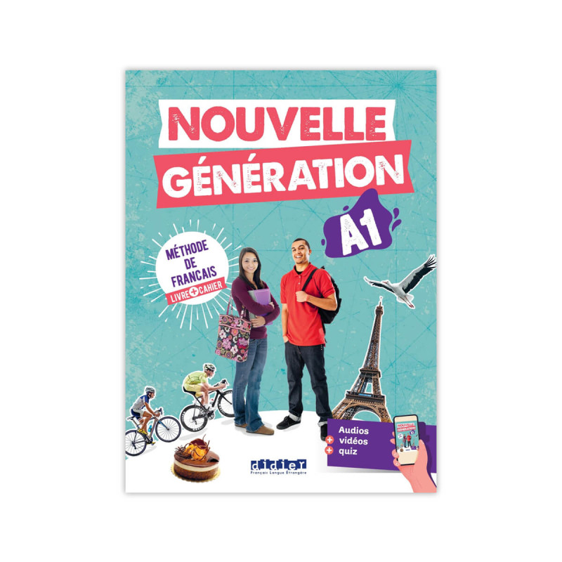 Nouvelle Generation A1, delovni učbenik+online
