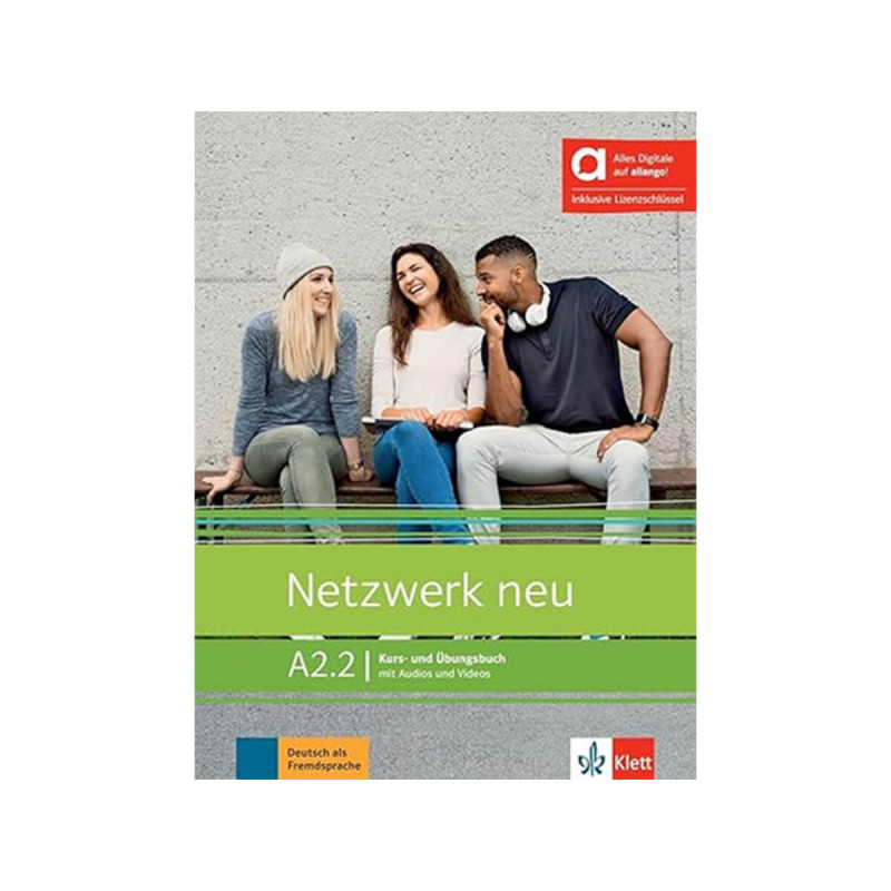 Netzwerk neu A2.2 hibridna izdaja, učbenik + DZ + allango dostop