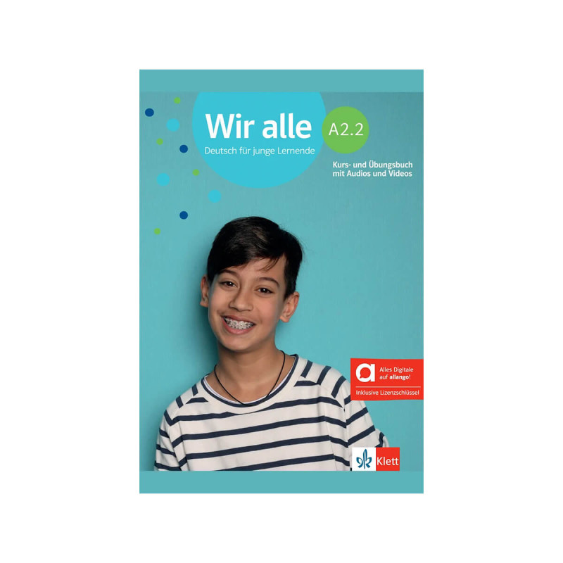 Wir alle A2.2 hibridna izdaja, učbenik + delovni zvezek + allango dostop