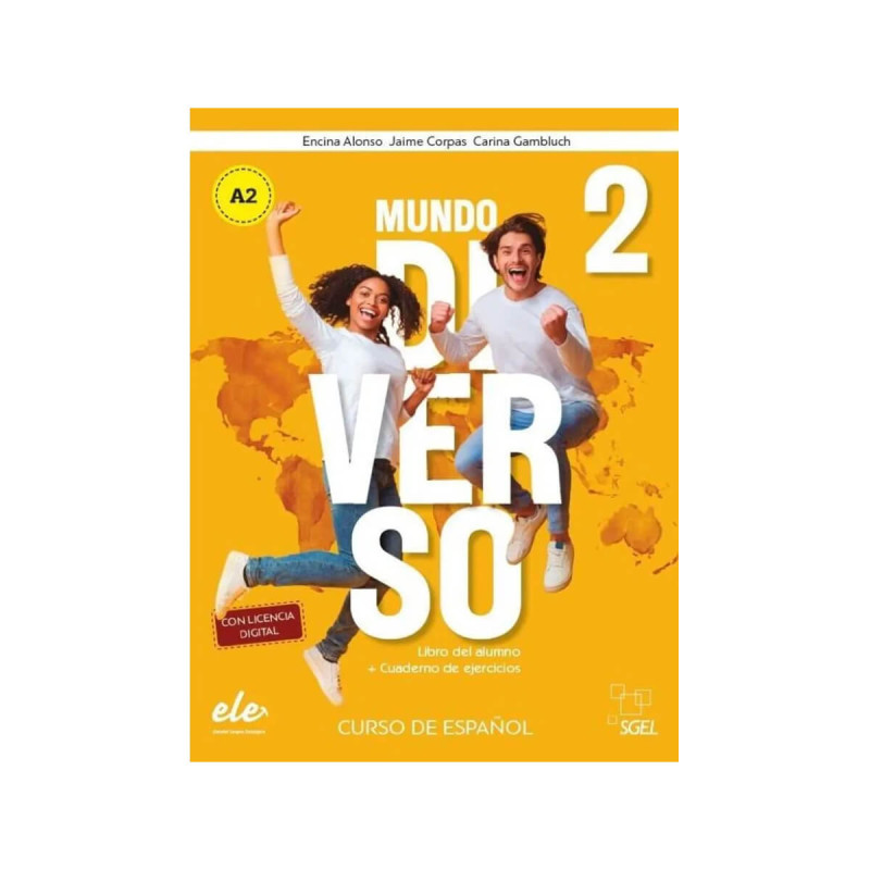 Mundo diverso 2 delovni učbenik + digital
