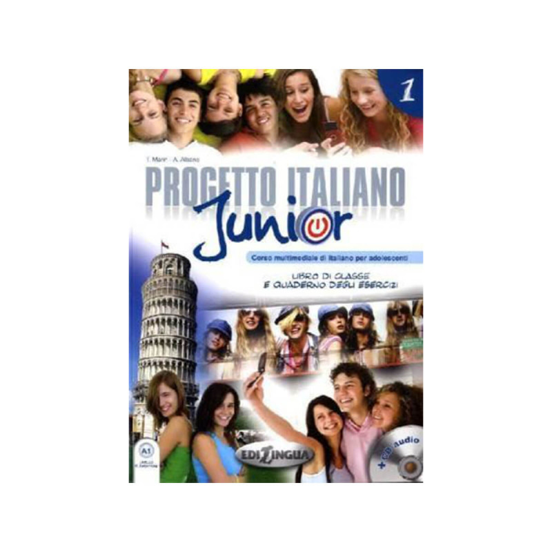 Progetto Italiano Junior 1, učbenik s CD-jem