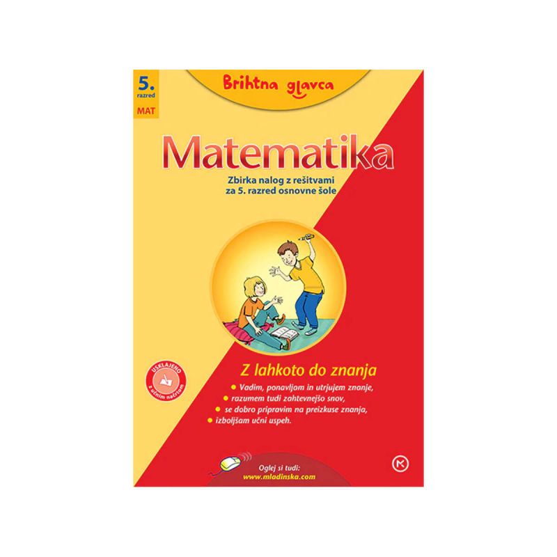 Brihtna glavca, matematika 5
