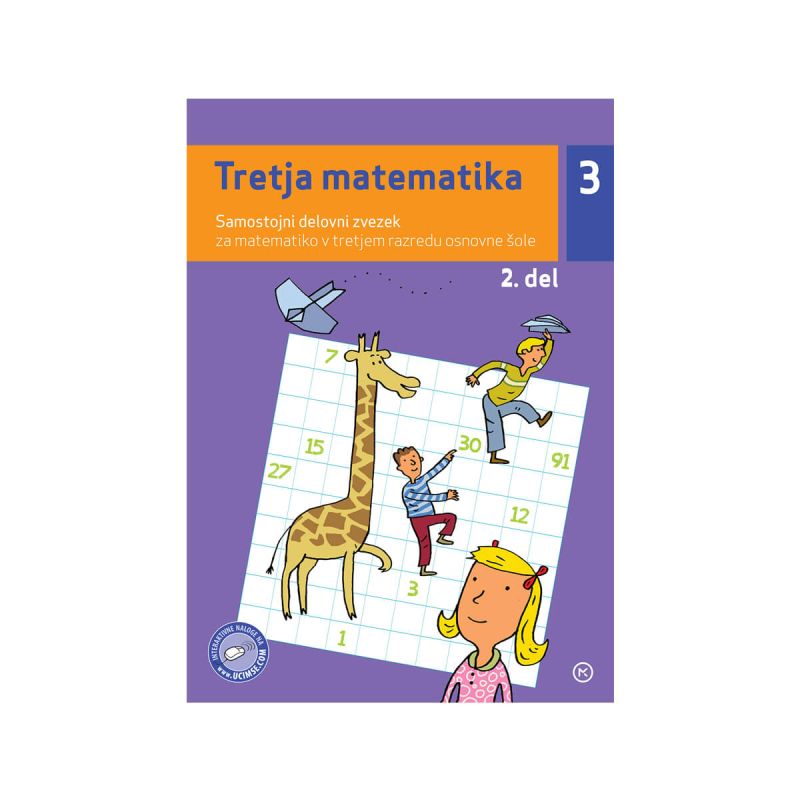Tretja matematika, samostojni delovni zvezek, 2. del