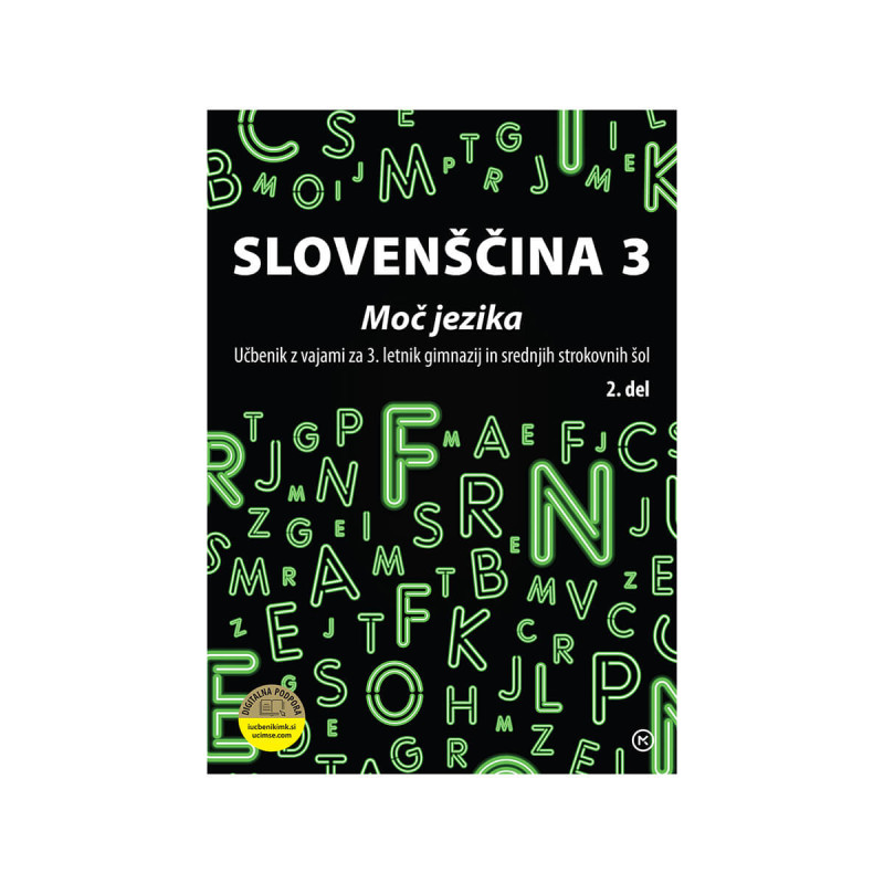 Slovenščina 3-moč jezika-učb z vajami za gim.2.del