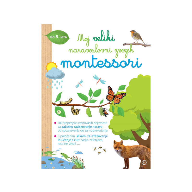 Moj veliki naravoslovni zvezek montessori