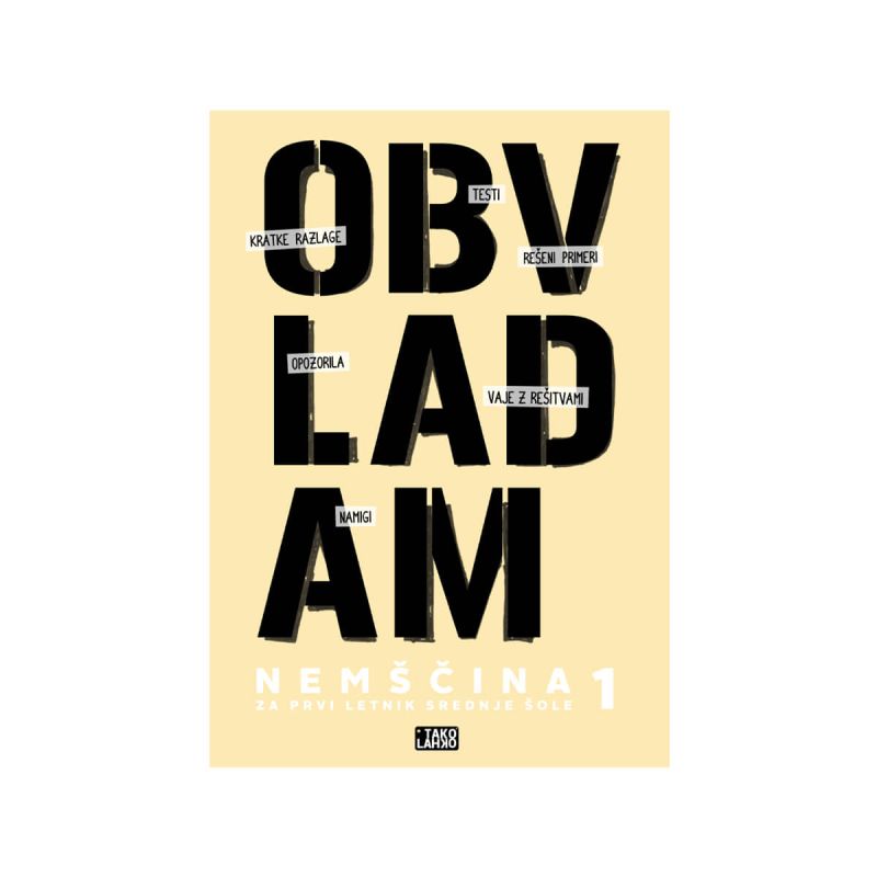 Obvladam, nemščina 1