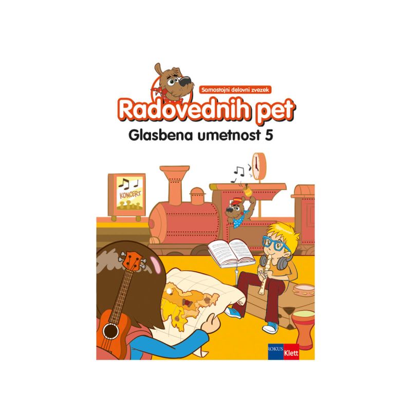 Radovednih pet 5, samostojni delovni zvezek za glasbo