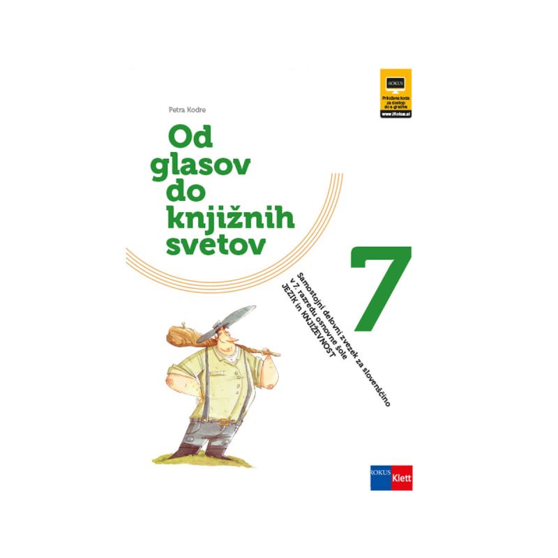 Od glasov do knjižnih svetov 7, samostojni delovni zvezek