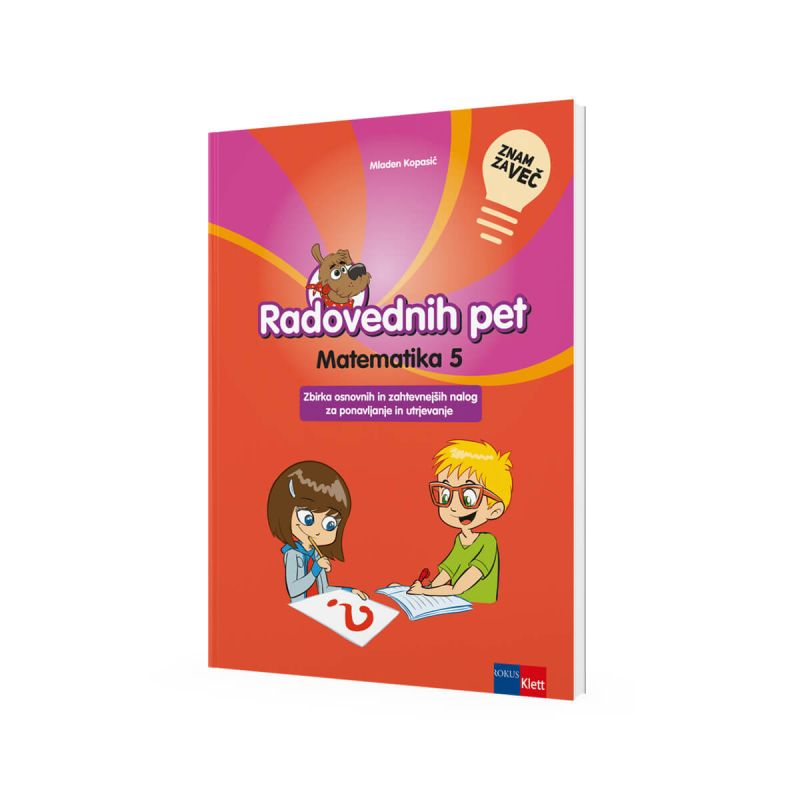 Znam za več, Radovednih pet 5, dodatne vaje za matematiko
