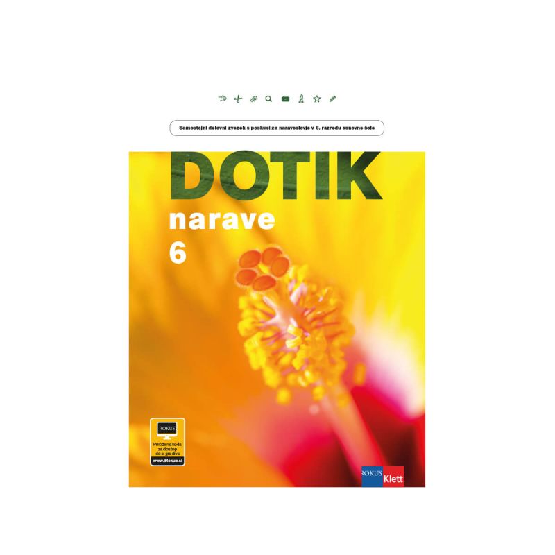 Dotik narave 6, samostojni delovni zvezek
