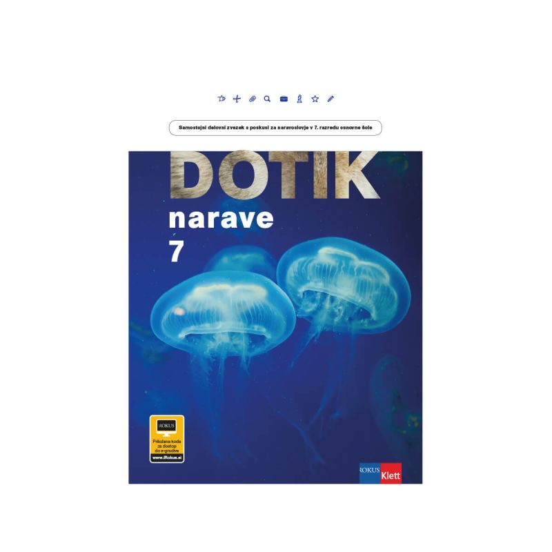 Dotik narave 7, samostojni delovni zvezek