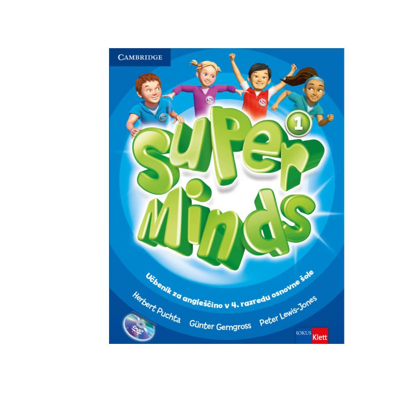 Super Minds 1, učbenik z DVD-jem