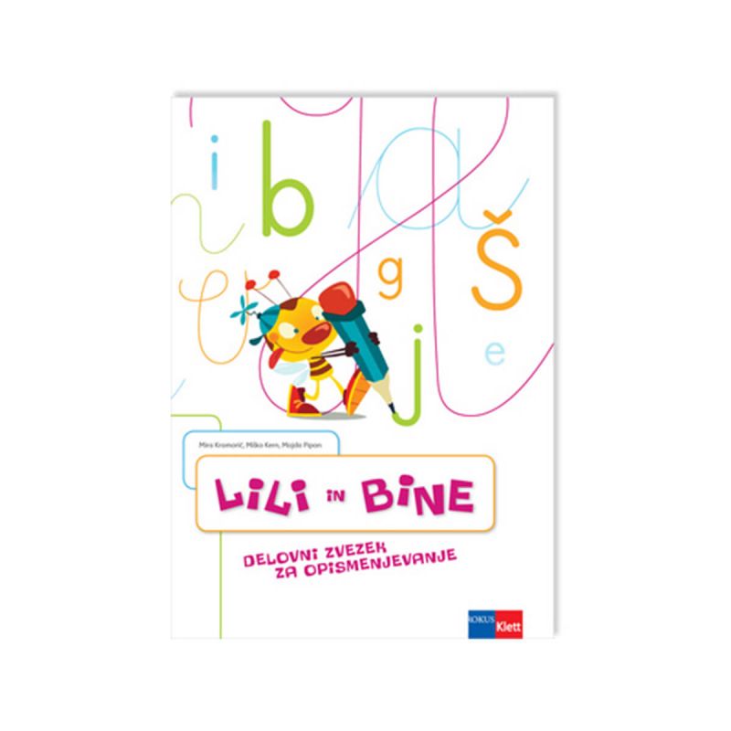 Lili in Bine, delovni zvezek za opismenjevanje, 1. del