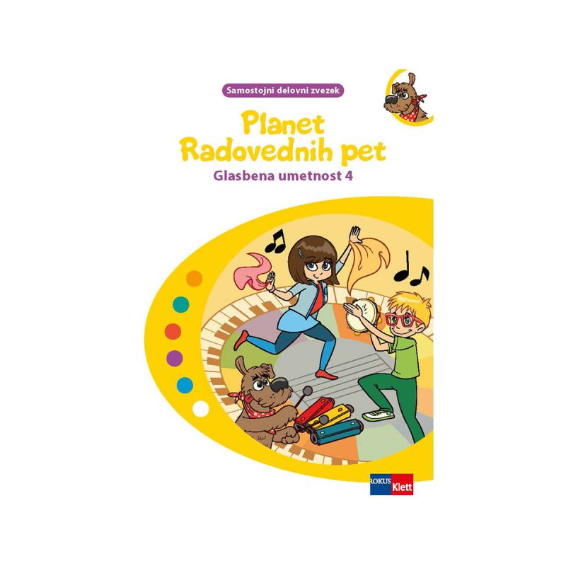 Planet radovednih pet 4, glasbena umetnost, samostojni delovni zvezek