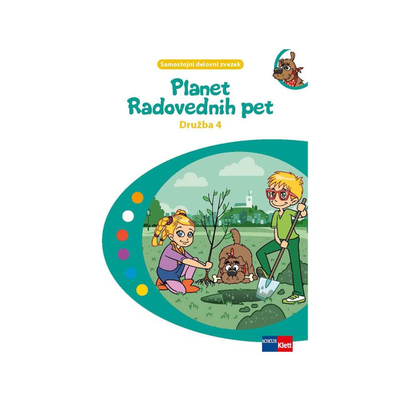 Planet radovednih pet 4, samostojni delovni zvezek za družbo