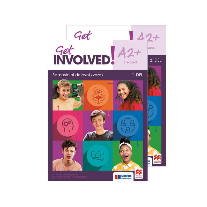 Get involved! A2+, samostojni delovni zvezek
