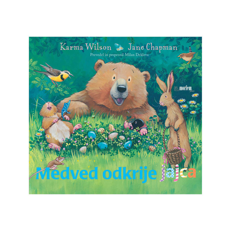 Medved odkrije jajca