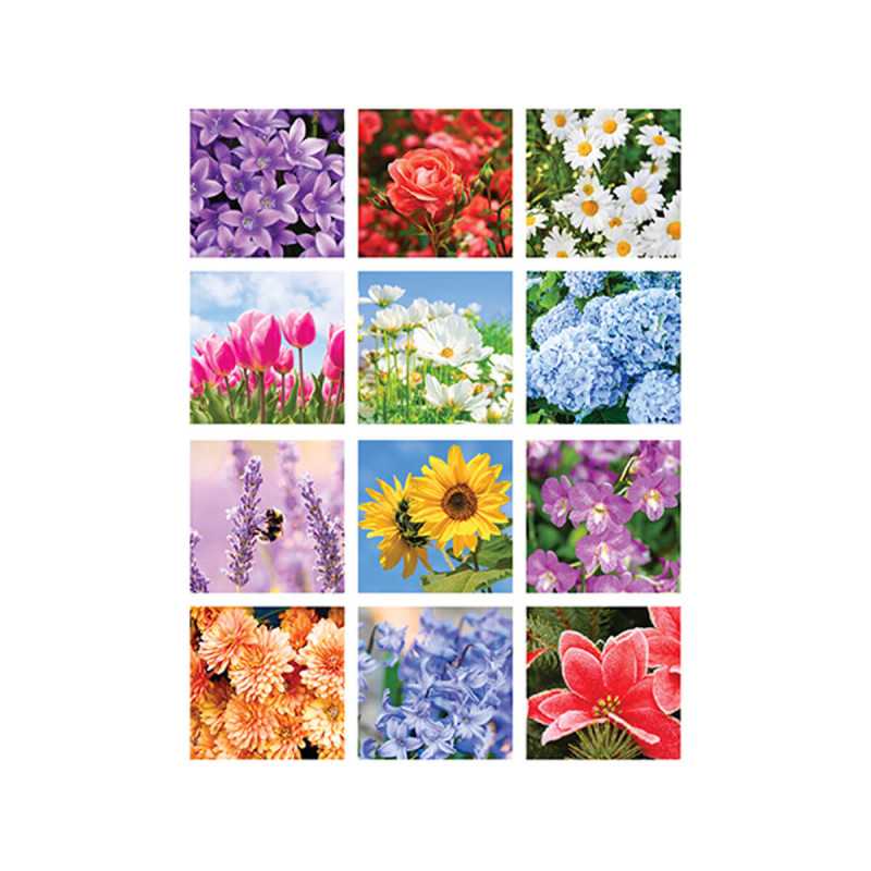 Stenski koledar, Cvetje, 2026, 201208, 30 x 36/66