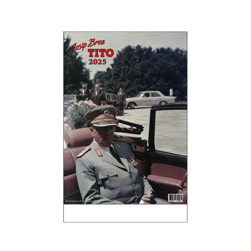 Stenski koledar, Josip Broz Tito, 2026
