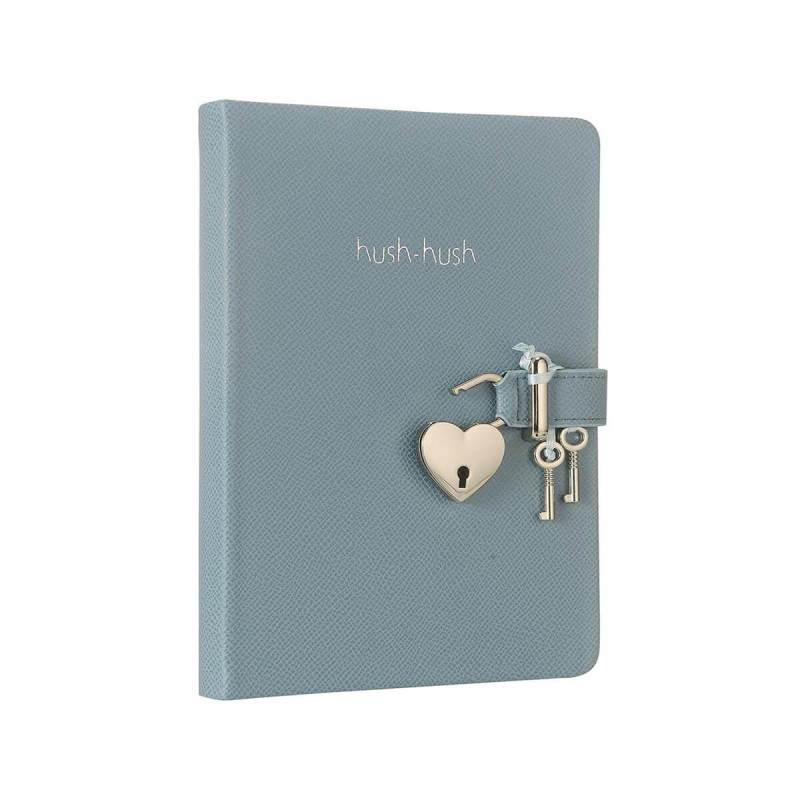 Dnevnik s ključem, Victoria s Journals, Hush Hush, moder