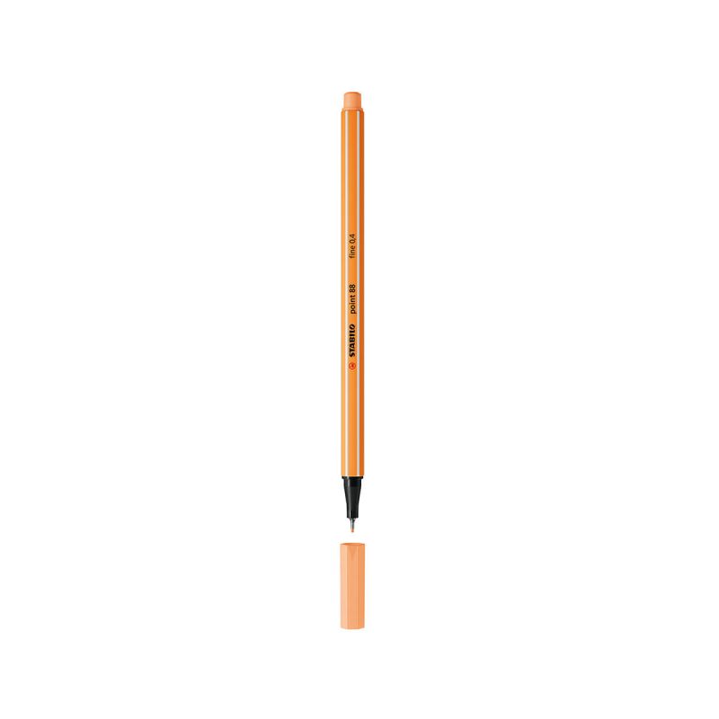 Flomaster, Stabilo, Point, 0,4 mm, marelične barve