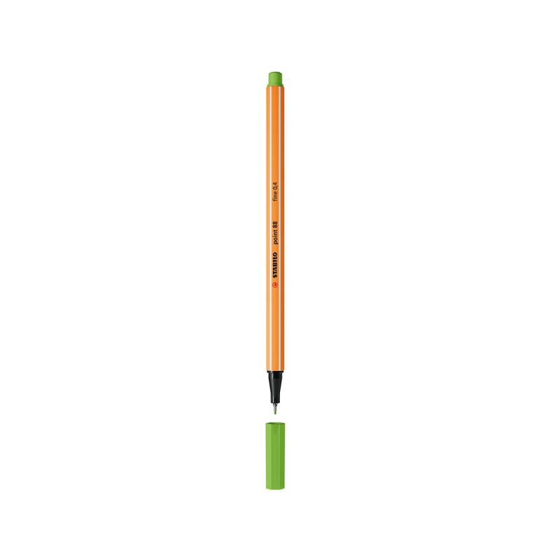 Flomaster, Stabilo, Point, 0,4 mm, jabolčno zelen