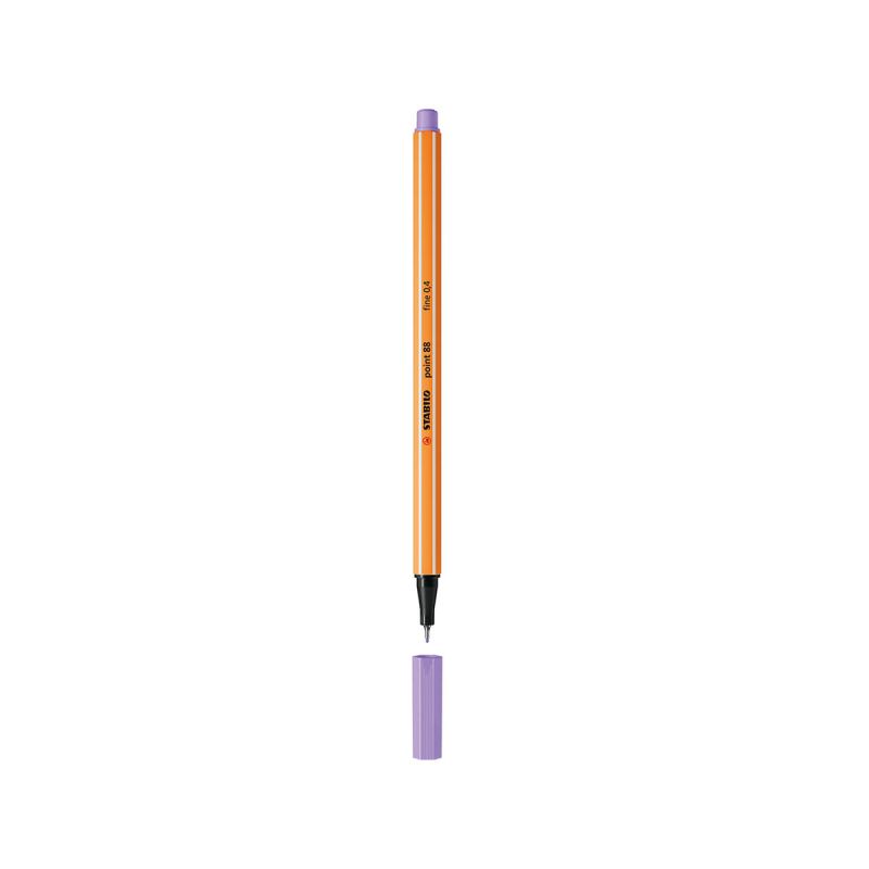 Flomaster, Stabilo, Point, 0,4 mm, svetlo vijoličen