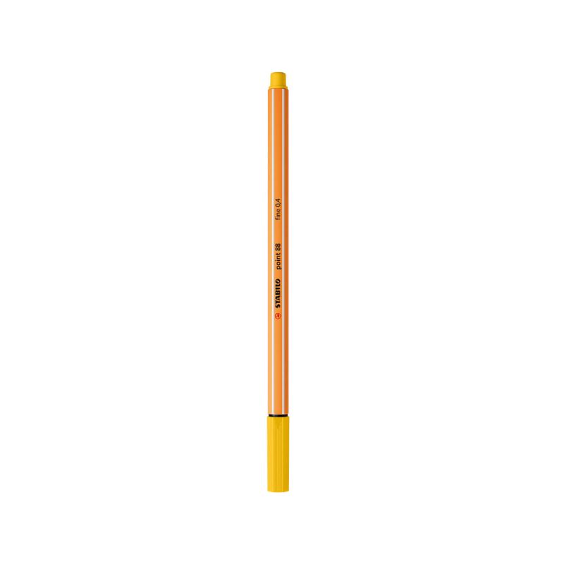 Flomaster, Stabilo, Point, 0,4 mm, rumen