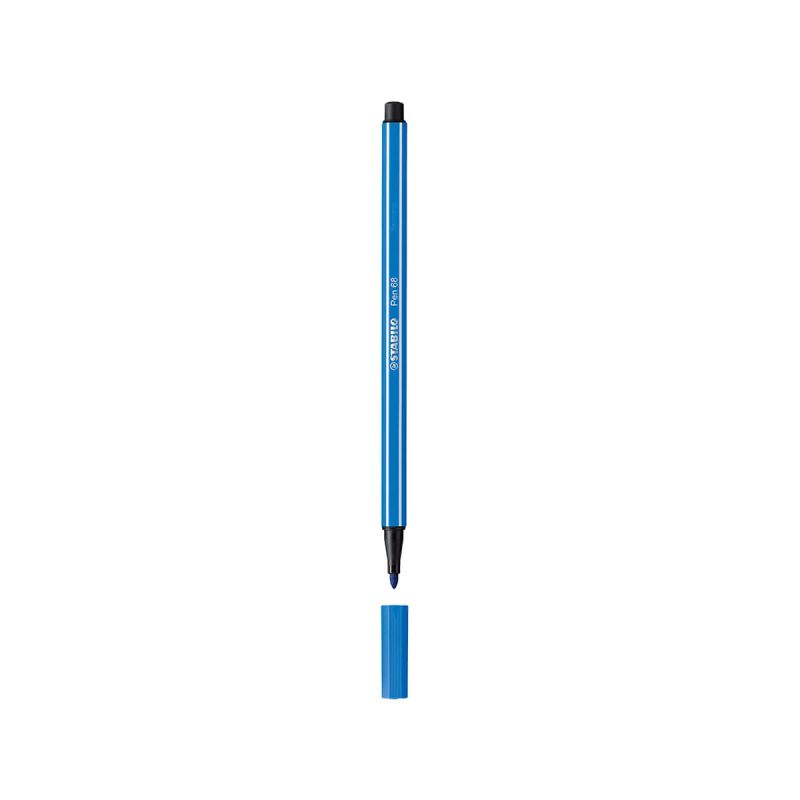 Flomaster, Stabilo, Pen, 1 mm, moder
