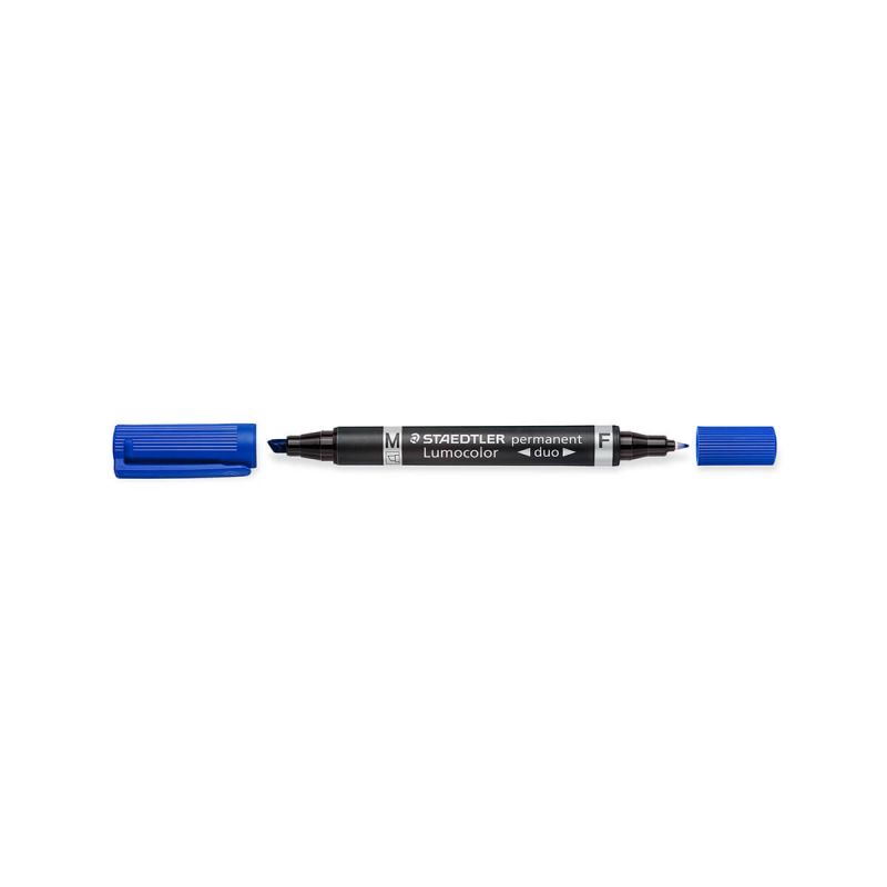 Obojestranski permanentni flomaster Lumocolor Duo 348 0.6/1.5mm, 