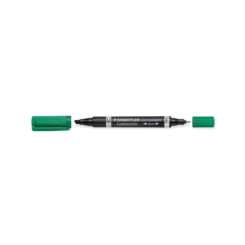 Obojestranski permanentni flomaster Lumocolor Duo 348 0.6/1.5mm, 