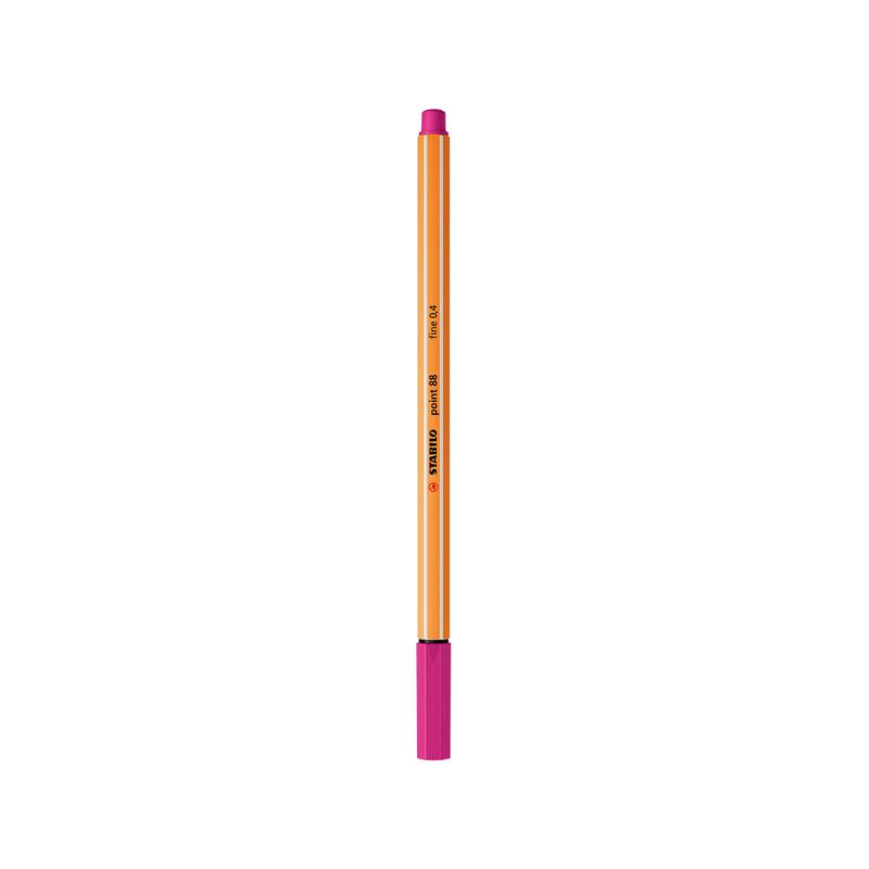 Flomaster, Stabilo, Point, 0,4mm, roza