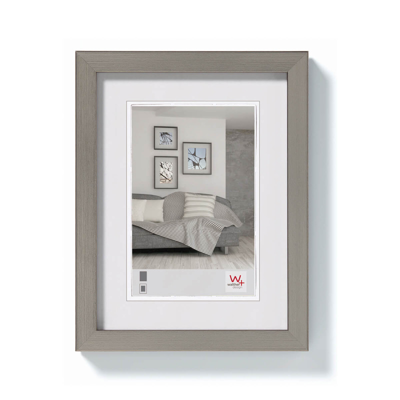 Okvir Design 13*18 jeklena barva