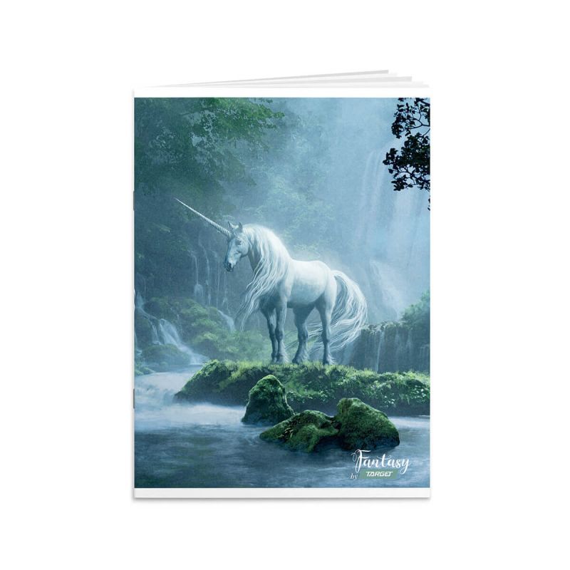Zvezek, Target, A5, 52-listni, črtani, Fantasy