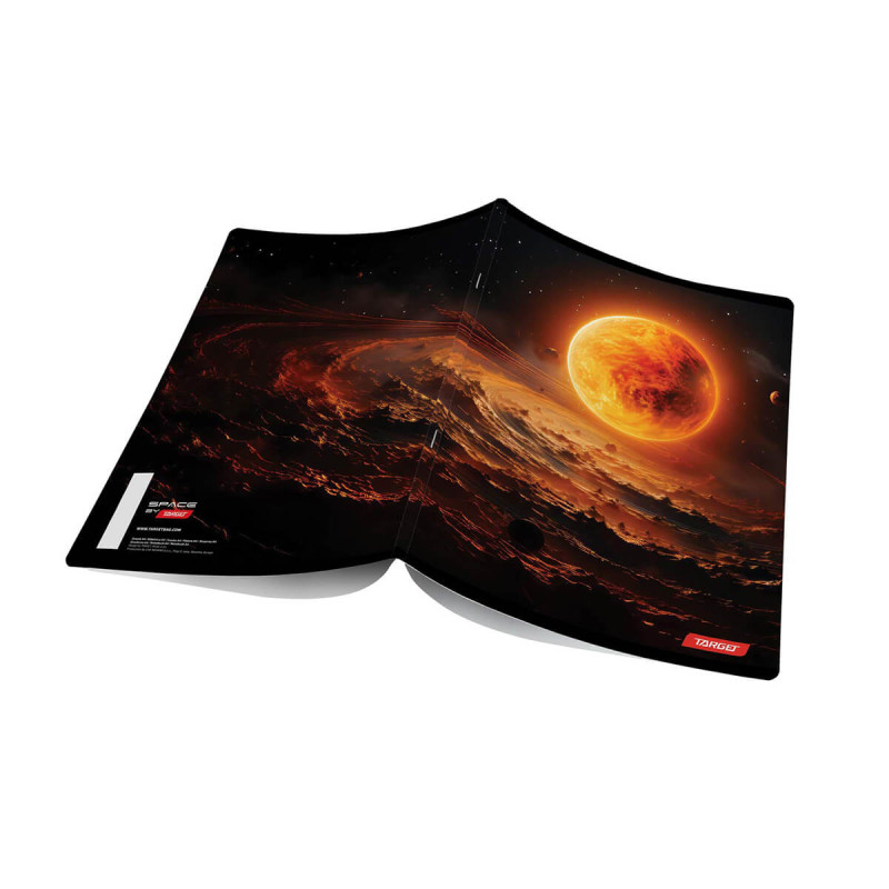 Zvezek, Target, A4, 52-listni, karo 5 mm, različni motivi Space