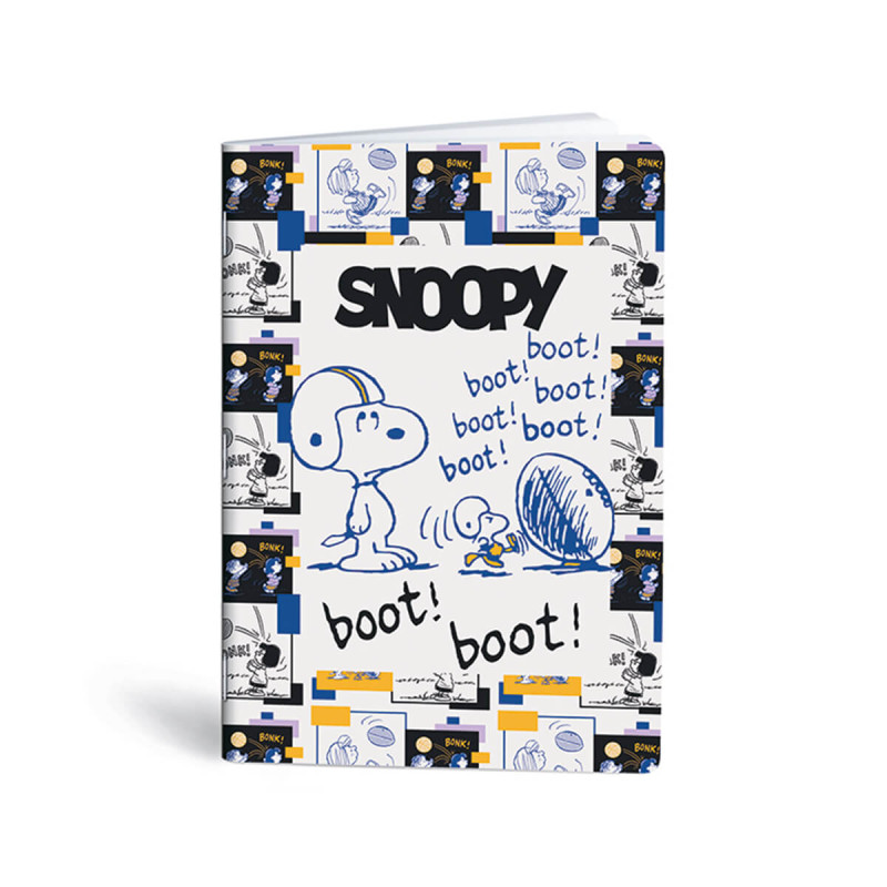 Zvezek, Lipa Mill, A4, 52-listni, črtani 9 mm, različni motivi Snoopy
