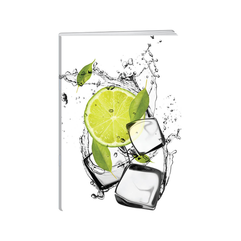 Zvezek A4, 52 listni, karo 1cm, Icy fruit, New Design, 