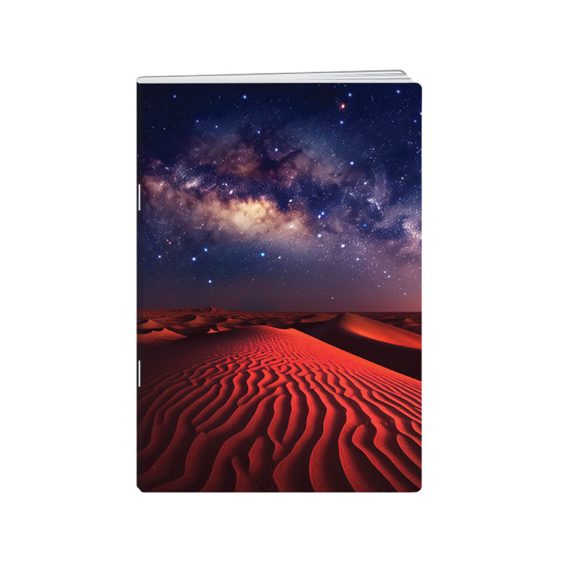 Zvezek A4, 52 listni, visoki karo, Landscape, New Design, 