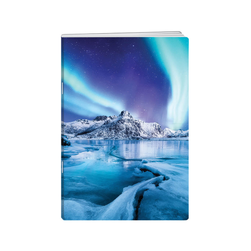Zvezek A4, 52 listni, visoki karo, Landscape, New Design, 