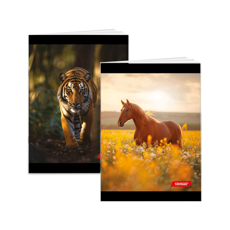 Beležka , Target, A6, različna motiva Animal