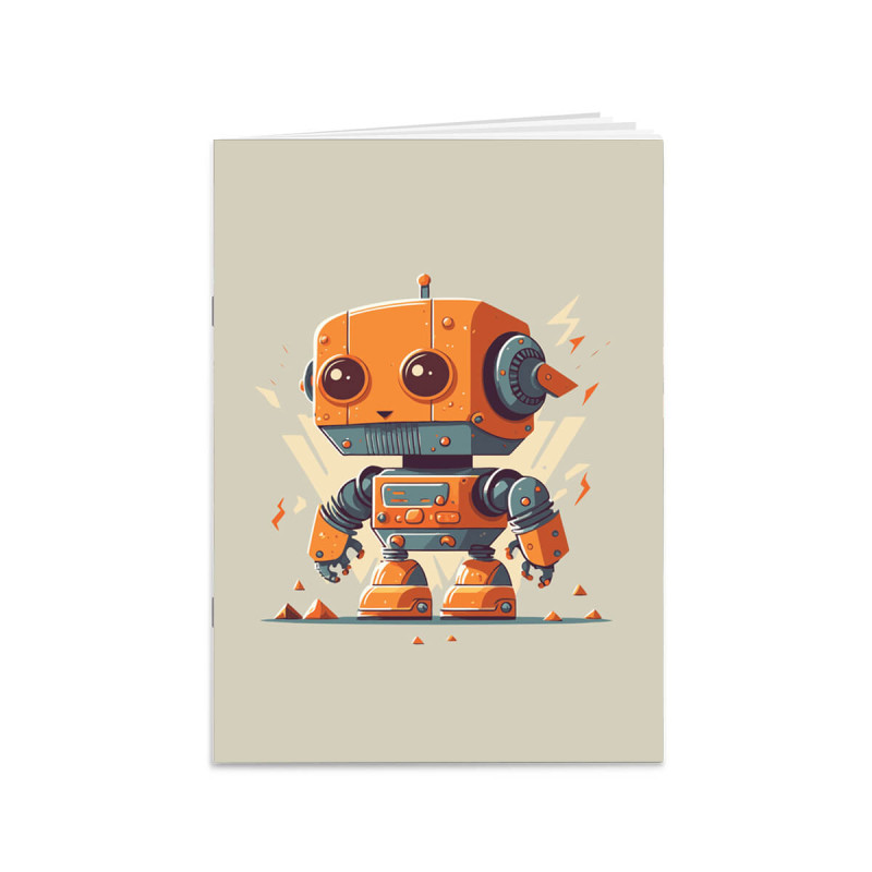 Beležka A6 Robotek, New Design