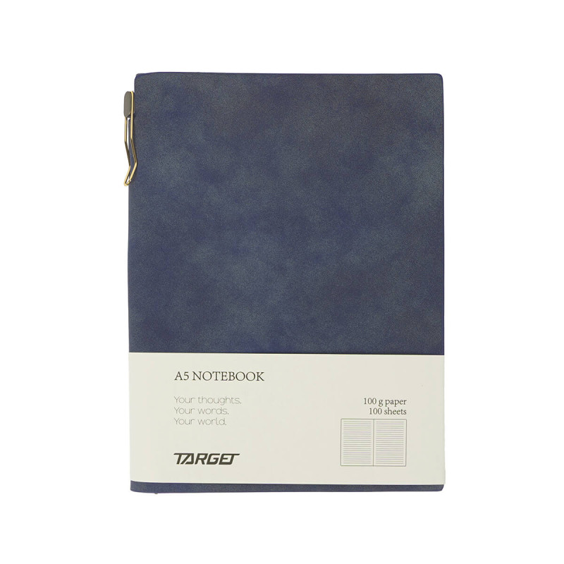 Zvezek A5 Suede Modra 28431