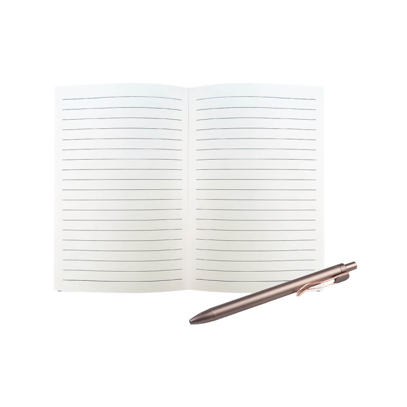 Zvezek A5 Suede Siva 28432