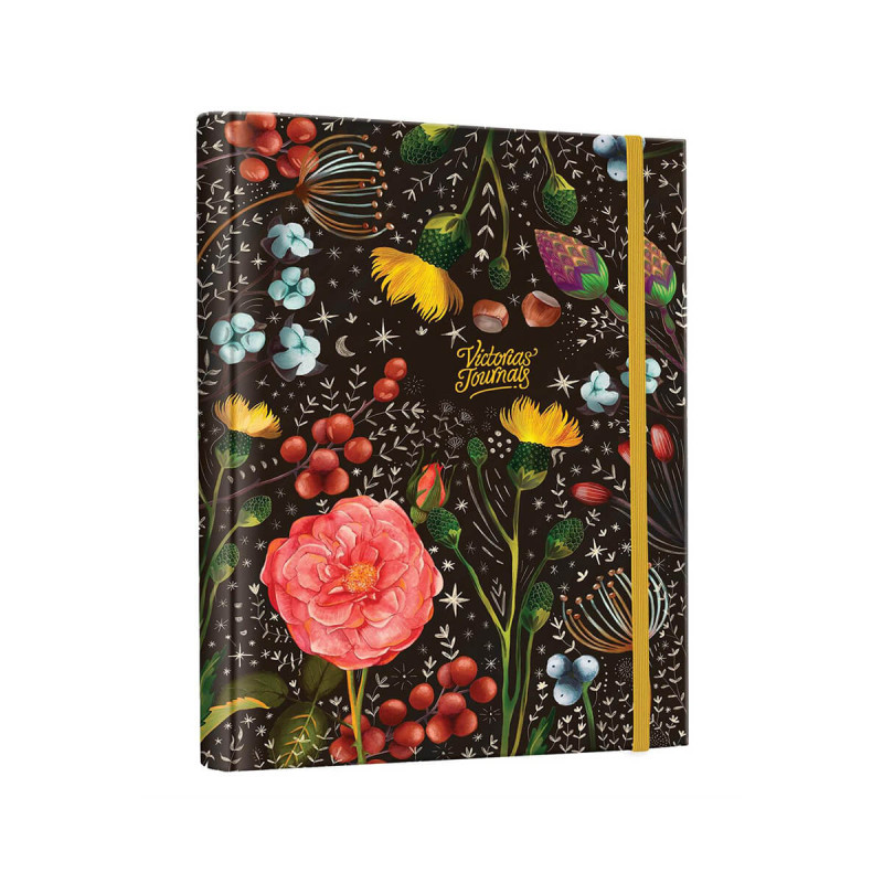 Špiralni blok, Victoria s Journals, Hidden, 17 x 24 cm