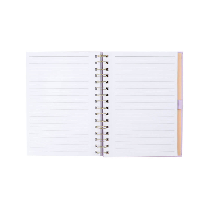 Spiralni Zvezek A5 Črte Flowers 28809