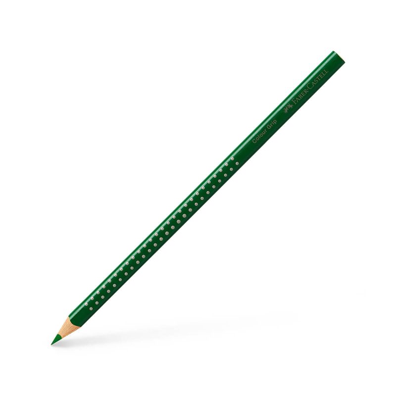 Barvica, Faber Castell, grip, olivno-zelena
