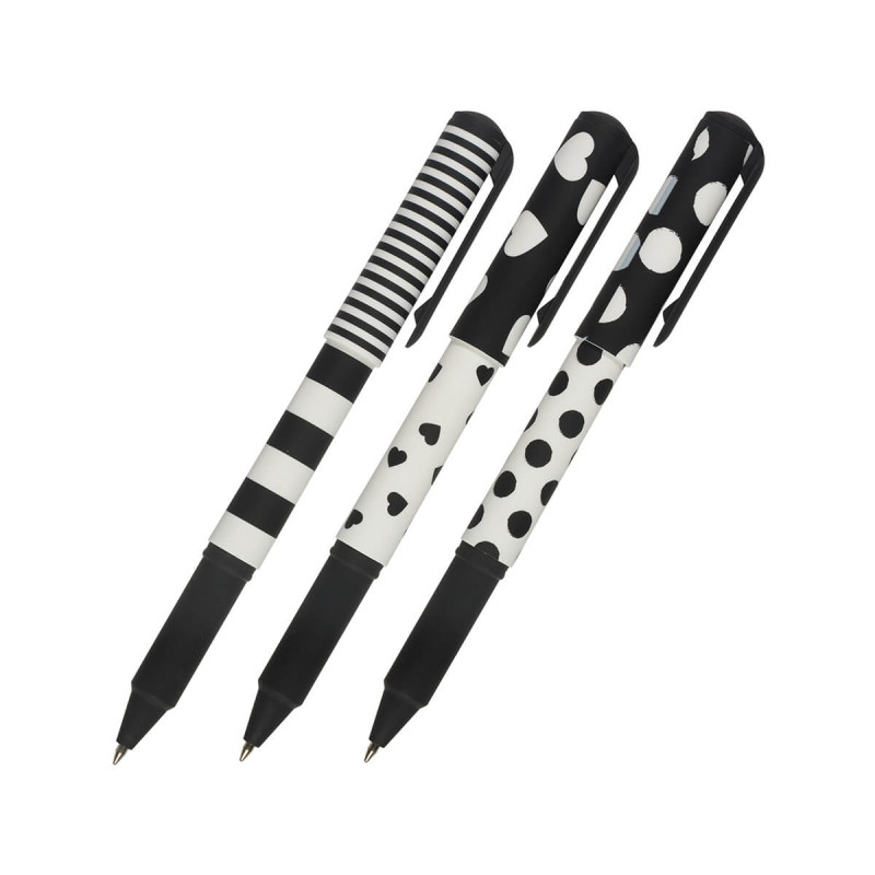 Pisalo Bruno Visconti Dream Write v tubi, Flora Black   White